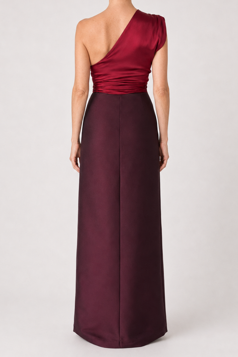 One Shoulder Wrap Top - T3001
