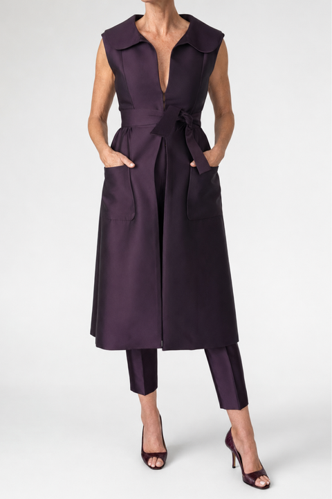 Peter Pan Collar Gillet – J2007