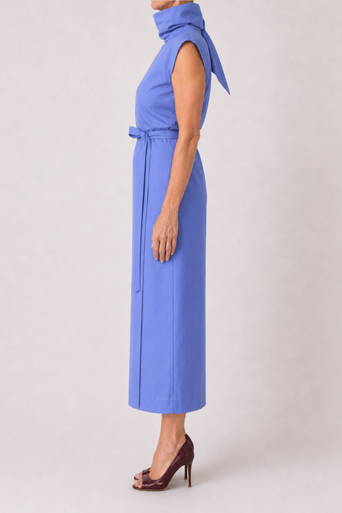 Scarf Collar Dress – D1015